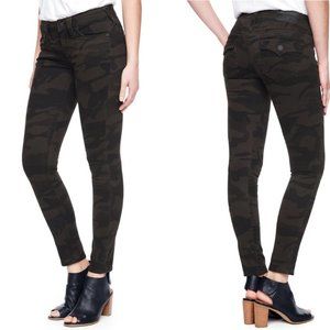 True Religion Camo Skinny Leg Flap Pocket Legging Jeans, sz 29-ish